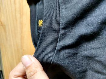 Product Review of QR PROJECT ID - KAOS POLOS OVERSIZE LENGAN PANJANG STRIPE SALUR WITH SLIT from a**8 2
