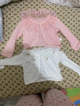 Product Review of 2-6 Years Kids Shawl Spring Autumn Girls Long Sleeves Short Cardigan Plain Sunscreen Shirt from g**a 0