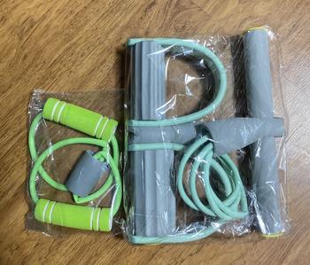Product Review of เครื่องออกกำลังกาย, พร้อมบูสเตอร์เหยียบเท้า, อุปกรณ์ออกกำลังกาย, เหมาะสำหรับโยคะฟิตเนส, เชือกสี่เหยียบ, เหมาะสำหรับใช้ในครัวเรือน, กีฬา, ฟิตเนส, ออกกำลังกาย, [COD] from เ**️ 0
