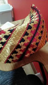 Product Review of Peci Perahu Kapal Tapis Khas Lampung Peci Adat Lampung Songkok Muslim Kopiah from d**g 0