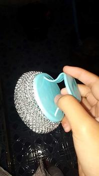 Product Review of Spon Kawat Cuci Piring Stainless Steel Panci Sabut Spons Sponge Dapur Dengan Gagang from t**s i** i**a 0