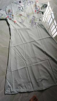 Product Review of Váy Sườn Xám, Cỡ Cực Lớn (150,00kg), Thanh Lịch Và Trông Trẻ Trung, Dành Cho Phụ Nữ, Thích Hợp Cho Mùa Hè, Thời Trang Quý Cô Quý Phái, Váy Midi Mỏng, Quần Áo Nữ from t** b** n**n 0
