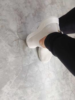 Product Review of Skechers สเก็ตเชอร์ส รองเท้าผู้หญิง Women GOwalk Joy Walking Shoes - 124187-TPE Air-Cooled Goga Mat 5-Gen Technology, Machine Washable, Ortholite, Stretch Fit (K.W Live) from p**d 2