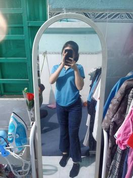 Product Review of (LOE9TAC11) Quần Jean Nữ Dáng Loe 9 Tấc (92cm) Dành Cho Nàng m50 Pants Denim Women Có Túi from T**n 0