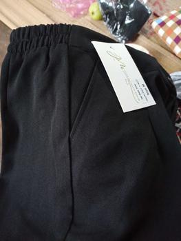 Product Review of quần tây học sinh có 2 màu xanh đen và đen  Women Bo Chun Pants from N**n T**o 0