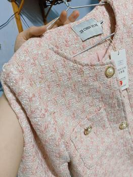 Product Review of Áo Dạ kẻ cổ tròn túi trước cúc ngọc . from N**c N**n 1