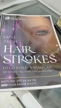 Product Review of SỔ LUYỆN VẼ SỢI HAIRSTROKES - BBBROWS Tổng hợp from T**n T**o 0