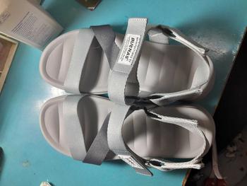 Product Review of Sandal Buenas 2828 nam nữ đế cao 3cm nhẹ êm - dép quai hậu quai chéo đi học, đi làm, đi chơi from l**m 2