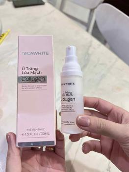 Product Review of Ủ Trắng Lúa Mạch Collagen (30ml)- Mặt Nạ Hỗ Trợ Làm Sáng Hồng Da, Hỗ Trợ Chăm Sóc Da Ngâm Đen. from d**y 1