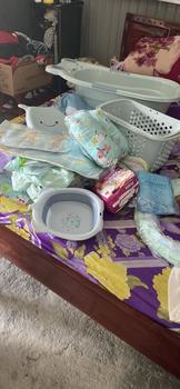 Product Review of COMBO ĐI SINH ĐẦY ĐỦ CÓ KỆ ĐI KÈM B3 CHO MẸ VÀ BÉ ( gồm QUẦN ÁO VÀ CÁC VẬT DỤNG CẦN THIẾT CHO BÉ ) TẶNG NỆM, TÚI GẤU VÀ CÁC SẢN PHẨM KHÁC đồ from n**9 0
