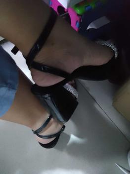 Product Review of Martini Elegant Rhinestone White Fairy Sandals with Block Heels for Women 3.5 inches High from b**o 0