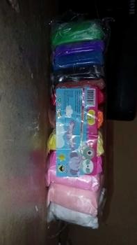 Product Review of Clay Lilin Mainan Anak 12 Pcs Free Pisau Bahan Polymers Lembut Plastik Toys Buah from 💗** 1