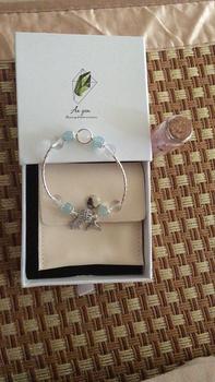 Product Review of Vòng tay An gem đá năng lượng Aquamarine mix Trắng full charm, lắc tay đá tự nhiên phong thuỷ phụ kiện đeo tay nữ quà tặng sinh nhật giáng sinh Noel Tết Valentine [TẶNG HŨ ĐÁ NĂNG LƯỢNG] from p**h 0