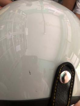 Product Review of Helm Bogo full leher retro premium SNI dewasa hijab Wanita Pria SNI Terbaru Kaca Cembung Motorcycle from r**a 1