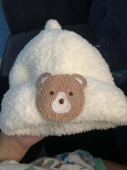 Product Review of 0-2 Tahun | Kupluk rajut anak bayi lakilaki dan  Perempuan  motif rajut bear lucu import korea TP-3548 from A**n 0