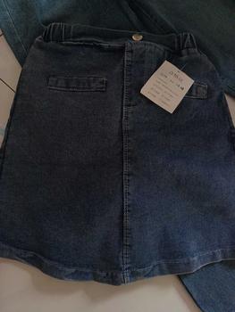 Product Review of Quần jean giả váy cho bé, Quần giả váy chữ A dáng ngắn MinChauKids size 14 - 45kg QV2 from m** t**9 0