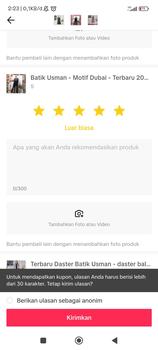 Product Review of Batik Usman - Terbaru Daster Rampel Jumbo Rayon Twill Cap Malaman Pekalongan Kekinian Viral from M**d b**l 0