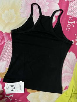 Product Review of B21_Áo 2 Dây Cổ V Phôm Ôm Body Chất Zip Lụa QC from T**n 1