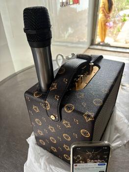 Product Review of loa karaoke sk 2039kèm 2 mic không dây mic sạc có quai sách tiện lợi Loa kệ sách Củ Loa Nghe Nhạc Kem from ** ** ** ** 1