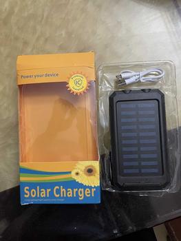 Product Review of Sạc Dự Phòng Năng Lượng Mặt Trời 10000Mah [ BH 6 Tháng ] - Chống Nước Phiên Bản Mới 2024 Cao Cấp - Đi Dã Ngoại Phượt Tốt  Pin Dự Phòng from A**A S**E F**N 0