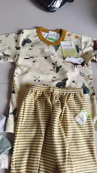 Product Review of V004 VELVET JUNIOR Setelan Baju Oblong Panjang Stelan Katun Celana Anak Perempuan Laki Laki from u**8 1