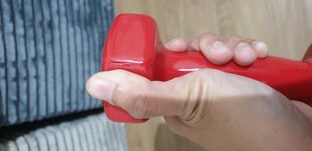 Product Review of LIGHTSPEED Dumbell 2Kg / Barbel Mini / Barbel Wanita /  Vinyl Cewek / Yoga  Otot from u**l 1