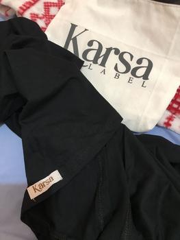 Product Review of Karsalabel Nara Pashmina Oval Kaos Rayon from p**r s**n 3