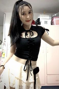 Product Review of [SB43] Sét bộ nữ 2 món áo tay ngắn đan dây và chân váy ren tua rua có quần bí trong Nữ Women Voi Thun Top Sen from G**o 2