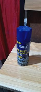 Product Review of KOBY ANTI RUST SPRAY / DE-RUST LUBRICATING SPRAY 450ML INSTANT PENETRATION FOR HOME / INDUSTRIAL / AUTOMOTIVE / MOTORCYCLE APPLICATION 1PC from J**X 1
