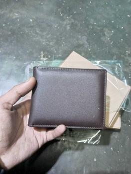 Product Review of dr_leather - Dompet Lipat Pria 100% ORIGINAL Asli Kulit Dompet Kartu Uang Hitam from Y**🧚 0