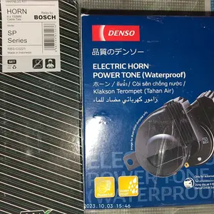 DENSO KLAKSON KEONG WATERPROOF 12V - ELECTRIC HORN POWER TONE MOBIL & MOTOR