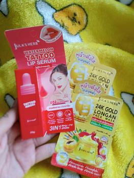 Product Review of Jula’s Herb Watermelon Tattoo Lip Serum จุฬาเฮิร์บ วอเตอร์เมลอน แทททู ลิป เซรั่ม (ลิปแตงโม) from P**i P**🌷 0