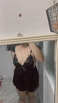 Product Review of Bộ ngủ lụa thiết kế phối ren sang trọng 45-80kg from t**0 1