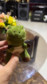 Product Review of ON HAND Various Cute Stuffed Animal Women Bag Keychains Panda/frog/Dinosaur/Rabbit Pretty Cute Bag Pendant Keychain Best Gift Fashion Plush Doll Keychain from D**a 3