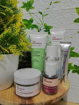 Product Review of The Originote Day-C Night-A Bundle 2pcs - Hyalu-C Serum dan Retinol Serum perawatan anti aging mencerahkan dan mengencangkan kerutan wajah with niacinamide vitamin C from L**e Y**r S**n B**y 2