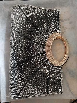 Product Review of Tas Pesta Kondangan Wanita Import Premium Kekinian Mewah Elegan Terbaru Crystal Clutch Bag 88533 from f**y 0