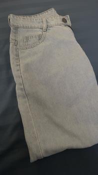 Product Review of Quần bò ống suông chất jean nam dáng baggy màu xanh đen xám phom rộng Menswear Denim Pants Có Túi Ong from L**a 1