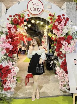 Product Review of ĐẦM BIGSIZE BẸT VAI TAY DÀI D326 (TÁO ĐỎ BIGSIZE 55-90KG) from M** T**🫶 1