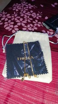 Product Review of THIQLA - Gelang Serut Wanita FASL - Gelang Kecil Tipis Mirip Gelang Emas Model 2025 - Gelang Aurel Mirip Gelang Titanium Wanita Anti Karat from ** 2