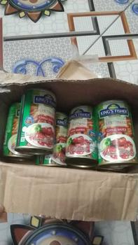 Product Review of Paket 6 pcs King's Fisher Sarden mini saus sambal Makanan Kaleng 155g kings fisher from N**g N**i 0