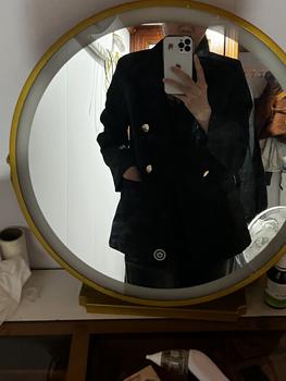 Product Review of Áo khoác blazer áo khoác vest nữ 2 lớp có đệm cầu vai rất đẹp khuy nút cao cấp Voi Women Top from M** B**🧀 1