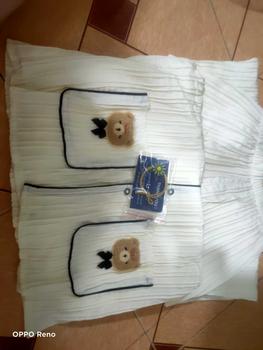Product Review of Bộ Ngủ Đồ Bộ Pyjama Cổ Vets Quần Dài Aó Hai Túi Gấu Vải Đũi Gân Mềm Nhẹ from h**7 0