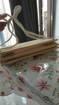Product Review of Macrame ambalan Kayu - Rak dinding 3 susun - Dekorasi kamar - Tempat make up Dipasang di Dinding from 🫥**u ** 0