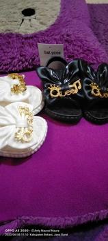 Product Review of PROMO 4.4 Babycos QUEEN ARUMI Sandal Anak Perempuan Model Korea 18-23 Usia 6 Bulan-2 Tahun Bahan Karet Lentur Anti Air Viral Kekinian Terbaru  Lentur Nyaman Kado Ulang Tahun Lebaran 2024 from A**a 2