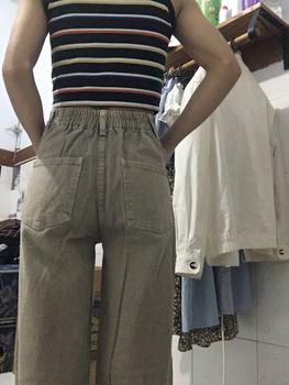 Product Review of CLEYA JEANS CULLOTE LOOSE PANTS - Model Kekinian Highwaist from N**l 1