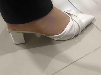 Product Review of [Hình thật]Dép nữ đế cao tôn dáng, Dép sục cao gót 7 phân dép nữ hottrend 2023 WD2316 Shoes GiàY DéP đế Cao Su Len from N**n N**p 0