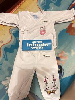 Product Review of 3 pcs Newborn Tiesides Printed White Sets Unisex (Newborn - 6 months) Longsleeve, Shortsleeves, Sleeveless from R**e 0