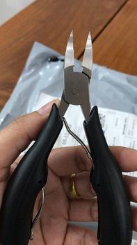 Product Review of กรรไกรตัดเล็บ กรรไกร Olecranon ปลายโค้งแหลม สแตนเลส กรรไกรตัดเล็บขบ กรรไกรตัดเล็บหัวแหลม ทนทาน Nail Pedicure อย่างดี กรรไกรตัดซอกเล็บ ผู้หญิง มือ from อ**🌈 0