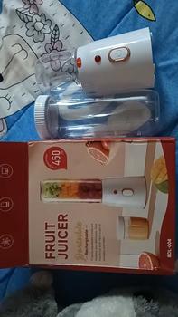 Product Review of Youpin แก้วปั่นผลไม้แบบพกพา ไร้สาย 500MLแถมแก้ว 1 ใบ บดน้ําแข็ง เครื่องปั่นสมูทตี้ ปั่นน้ําแข็งได้ Portable Blender เครื่องปั่น from u**5 0