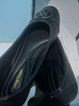 Product Review of Cheung Kuedz Lydora Wanita Bahan Kulit Model Sol depan Bulat (Tersedia Size 37-41) from 𝔻**𝕨 1
